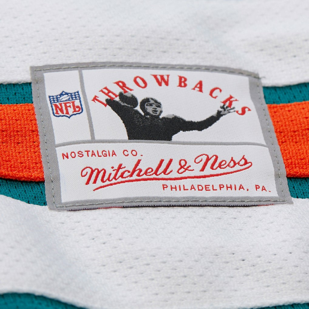 Dan Marino Miami Dolphins Maxxed Out Fashion Hockey Jersey Aqua
