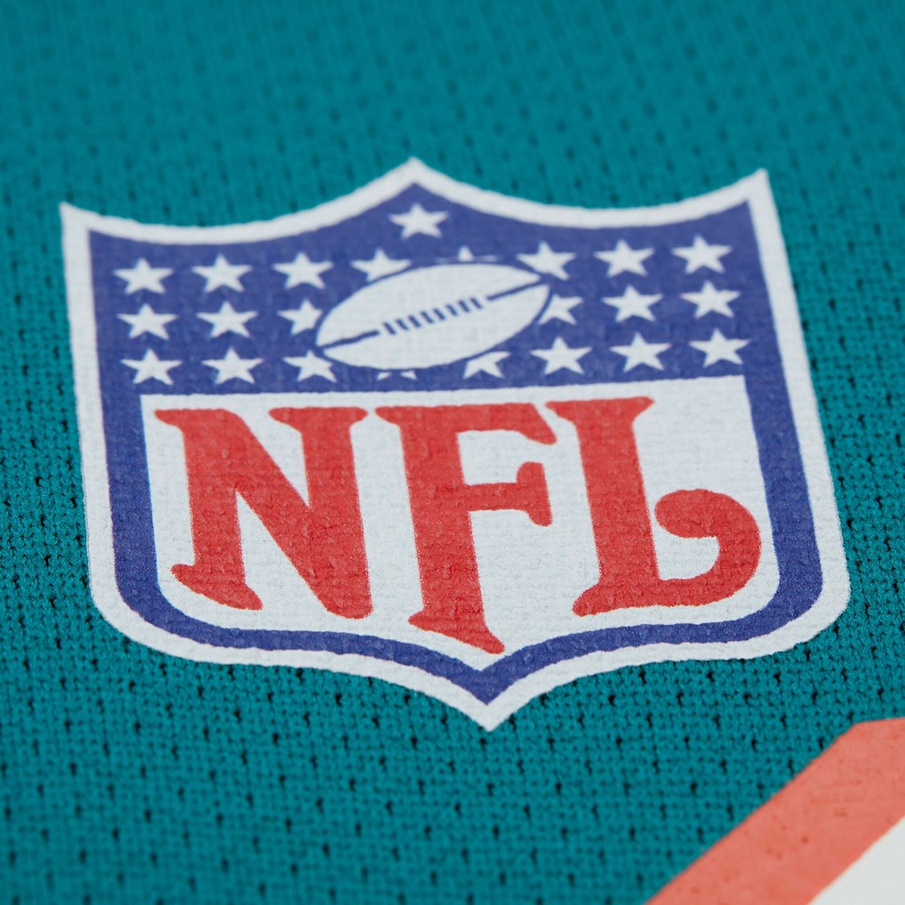 Dan Marino Miami Dolphins Maxxed Out Fashion Hockey Jersey Aqua