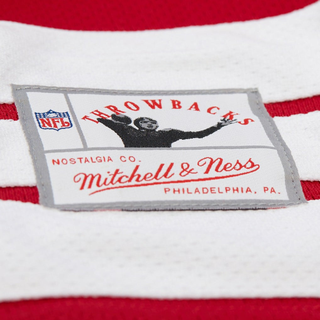 Jerry Rice San Francisco 49ers Maxxed Out Fashion Hockey Jersey Scarlet