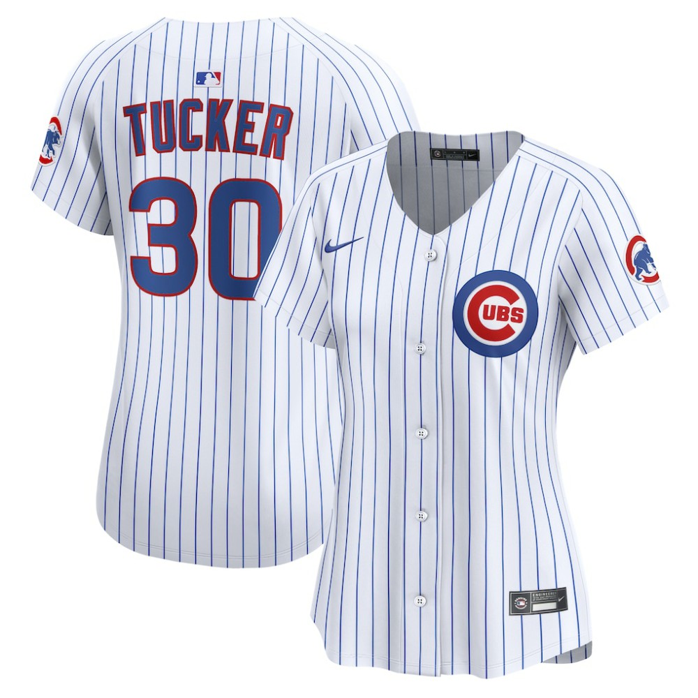Kyle Tucker Chicago Cubs Nike Women's Home Limited Player Jersey - White Jerseys