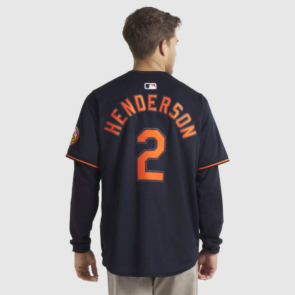 Gunnar Henderson Baltimore Orioles Nike Alternate Limited Player Jersey - Black Jerseys