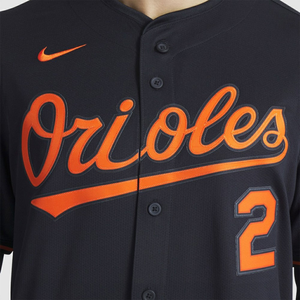 Gunnar Henderson Baltimore Orioles Nike Alternate Limited Player Jersey - Black Jerseys