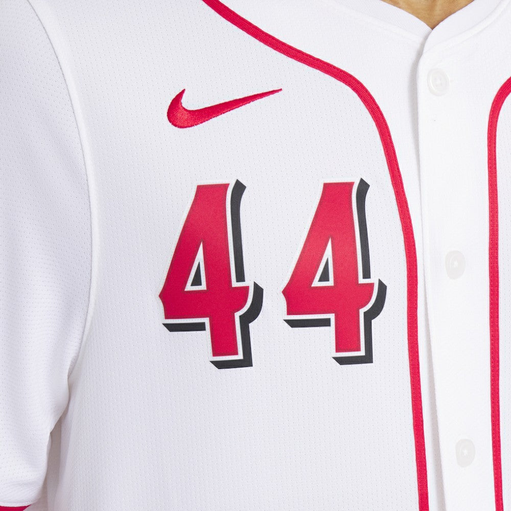 Elly De La Cruz Cincinnati Reds Nike Home Limited Player Jersey - White Jerseys