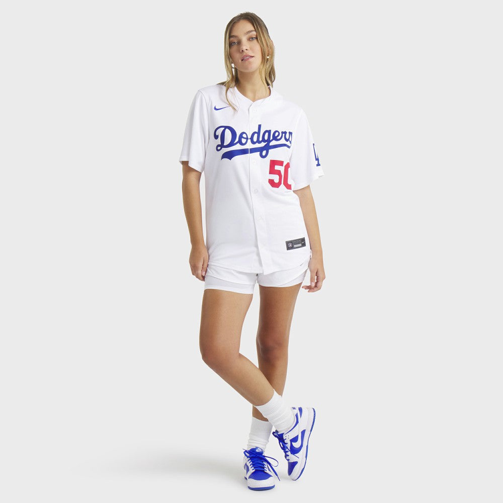 Mookie Betts Los Angeles Dodgers Nike Women's Home Limited Player Jersey - White Jerseys