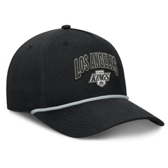 NHL Los Angeles Kings Fanatics Decades Collection A-Frame Adjustable Hat - Black