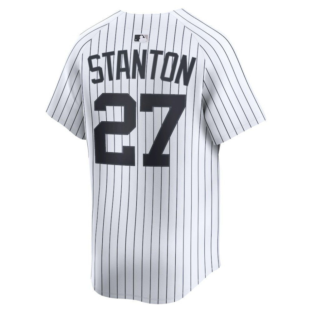 Giancarlo Stanton New York Yankees Nike Home Limited Player Jersey - White Jerseys