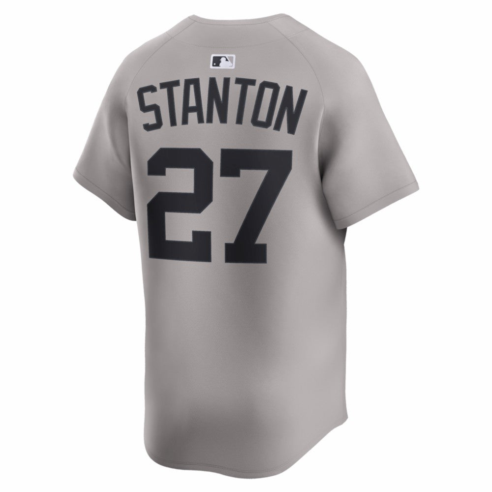 Giancarlo Stanton New York Yankees Nike Road Limited Jersey - Gray Jerseys