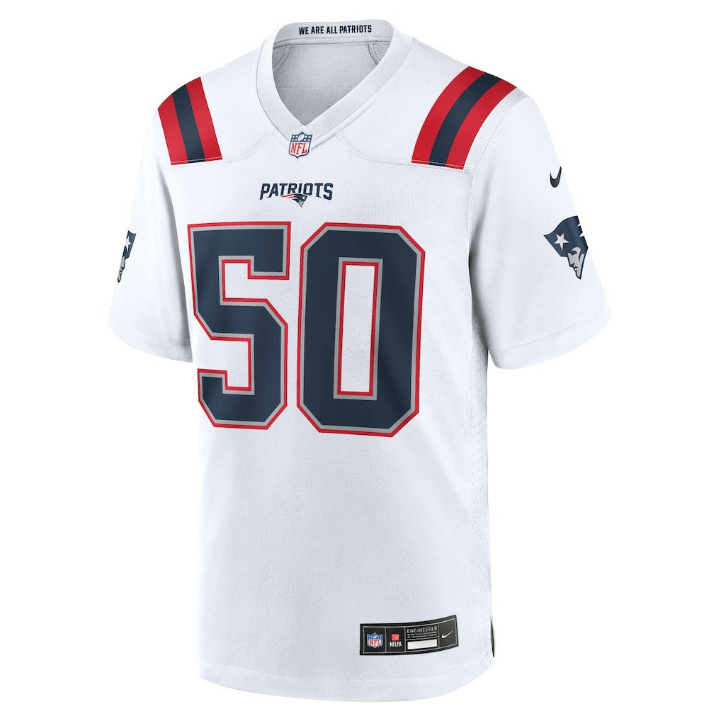 NFL Mike Vrabel New England Patriots Retired Player Game Jersey - White