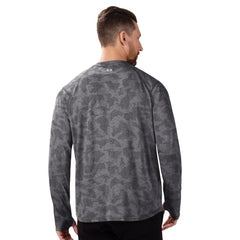 Atlanta Falcons MSX by Michael Strahan Performance Camo Long Sleeve T-Shirt Black