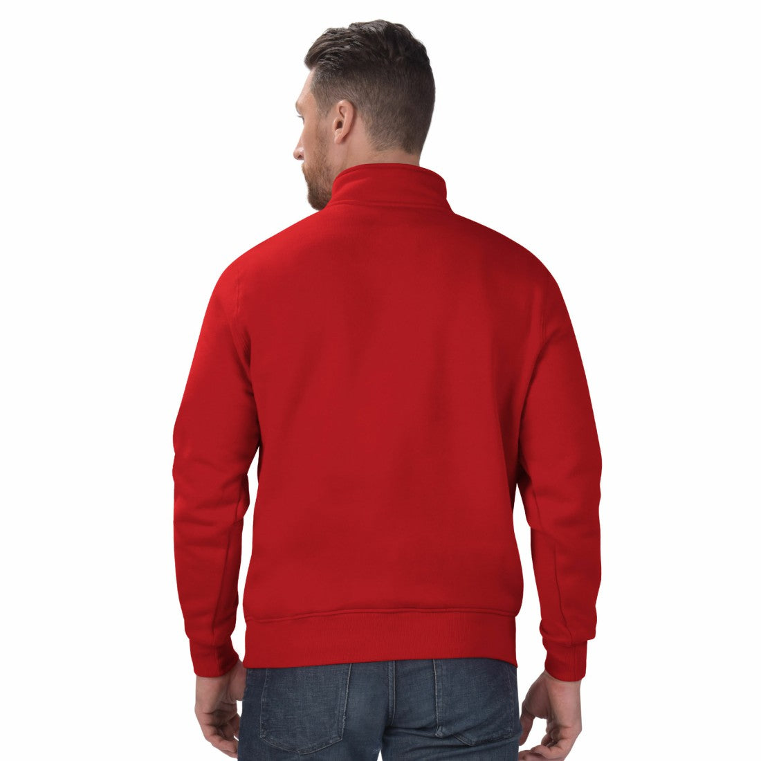 Tampa Bay Buccaneers Starter Classic Quarter-Zip Pullover Sweatshirt Red