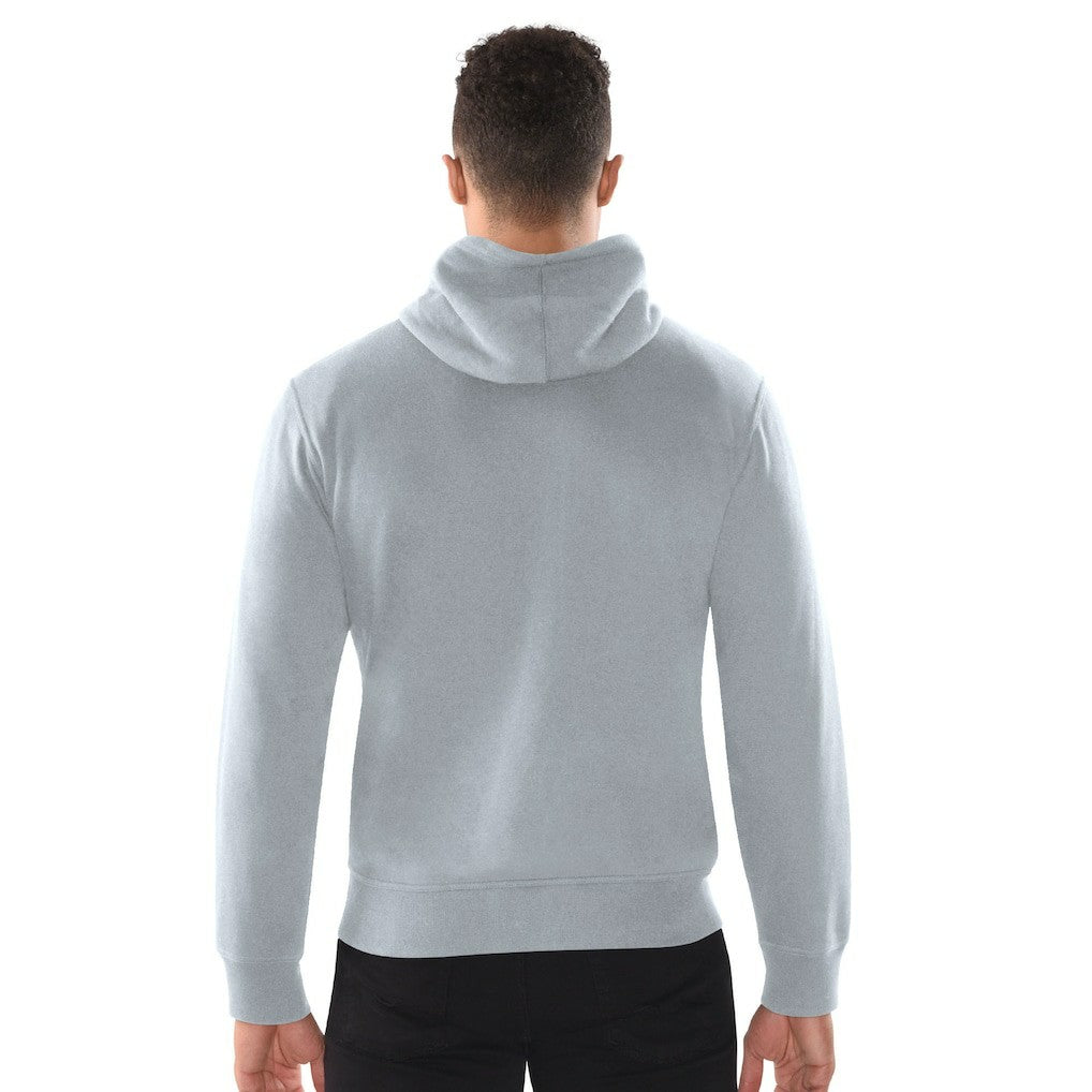 Philadelphia Eagles Starter Distressed Classic Full-Zip Hoodie Heather Gray