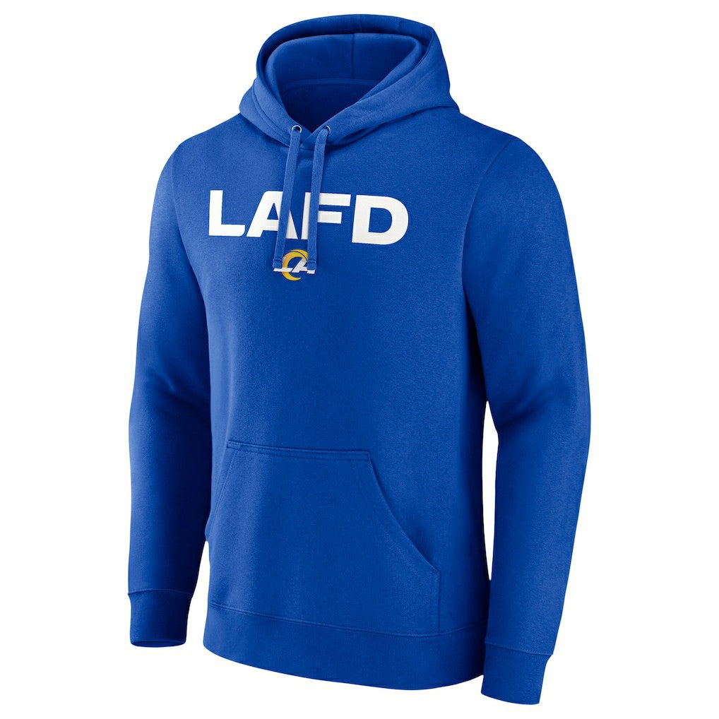 Los Angeles Rams LAFD Pullover Hoodie Royal