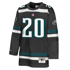 Brian Dawkins Philadelphia Eagles Youth Hockey Fashion Jersey Black