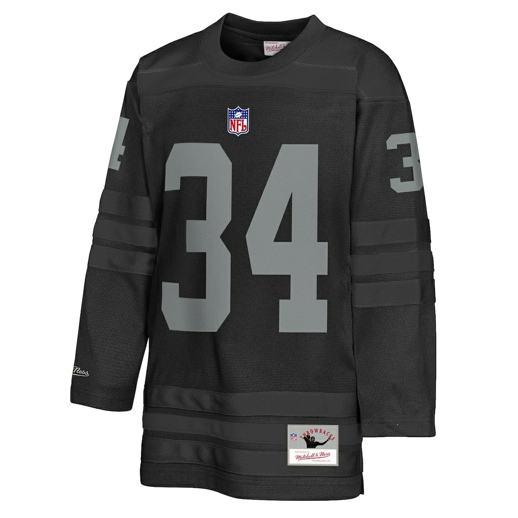 Bo Jackson Las Vegas Raiders Youth Hockey Fashion Jersey Black