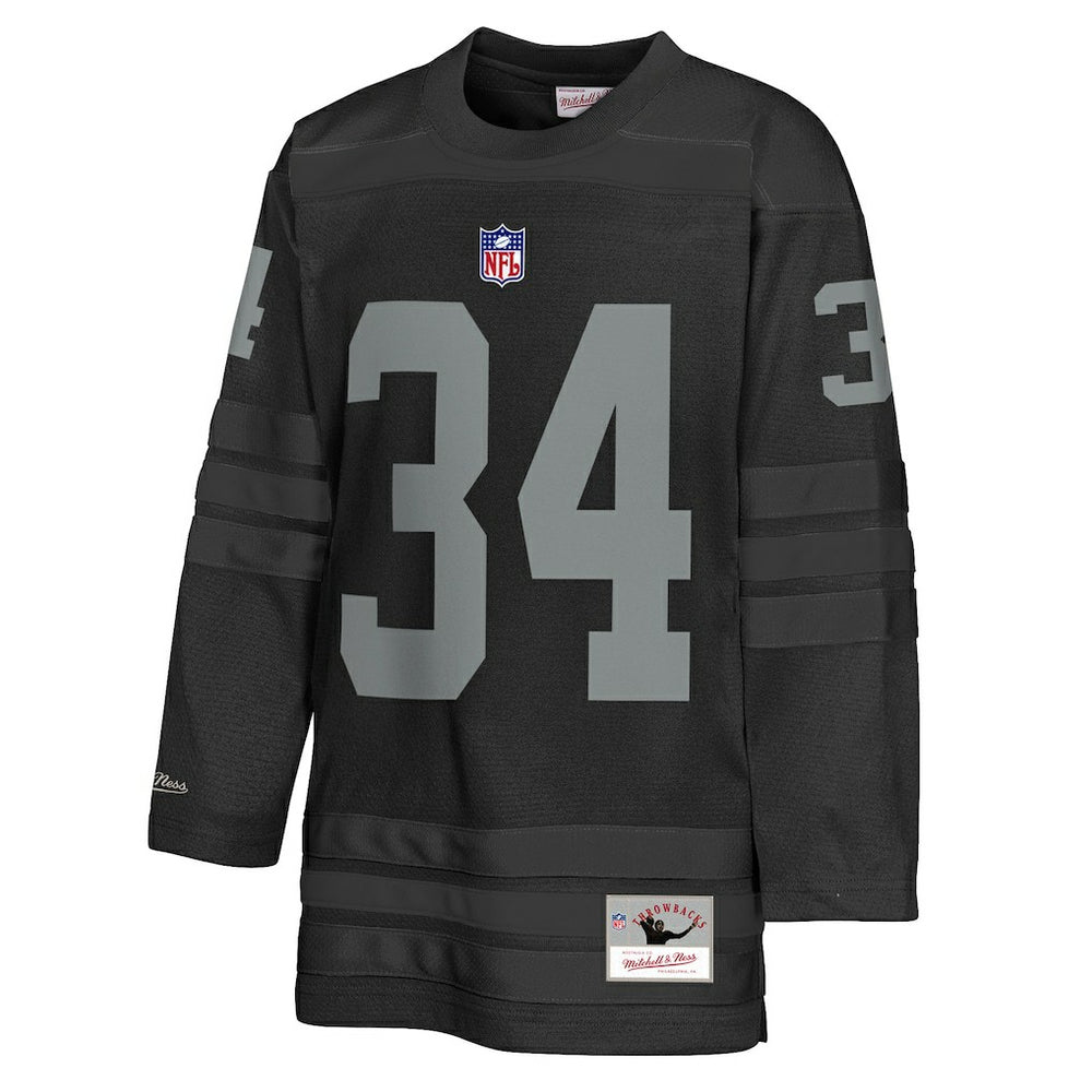 Bo Jackson Las Vegas Raiders Youth Hockey Fashion Jersey Black
