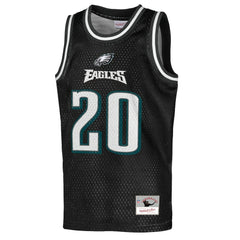 Brian Dawkins Philadelphia Eagles Youth Retired Player NFL Basketball Fashion Jersey Black