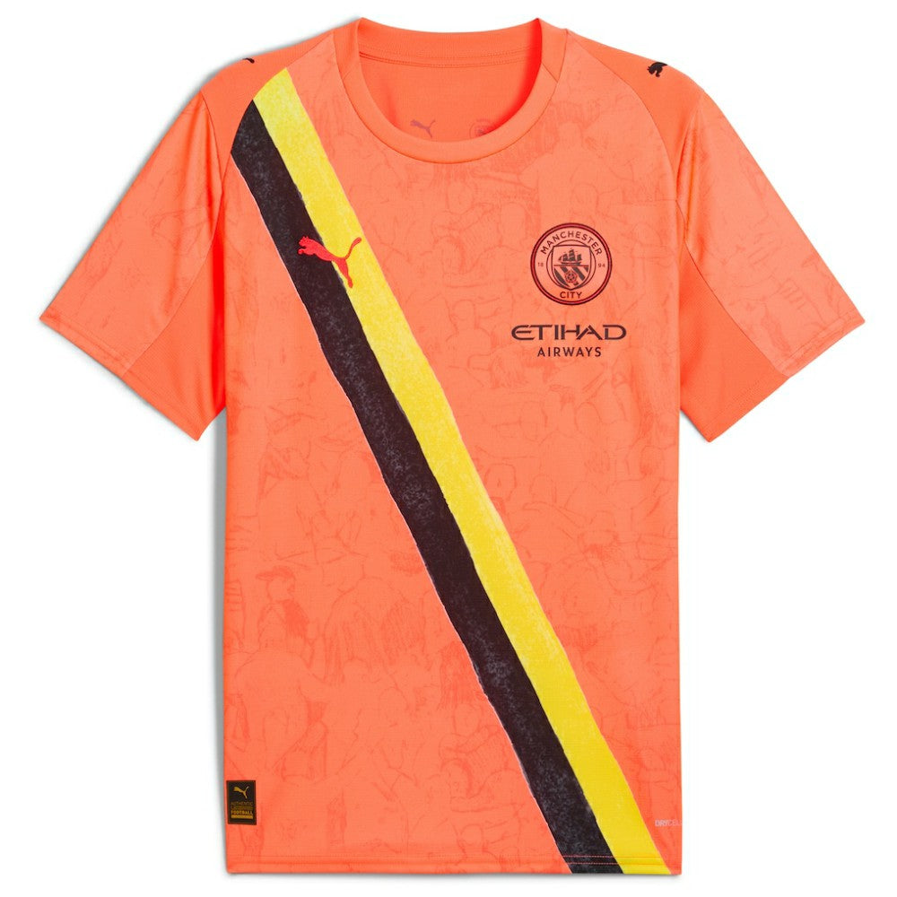 Manchester City x KidSuper 2025 FIFA Club World Cup Replica Jersey Orange sale