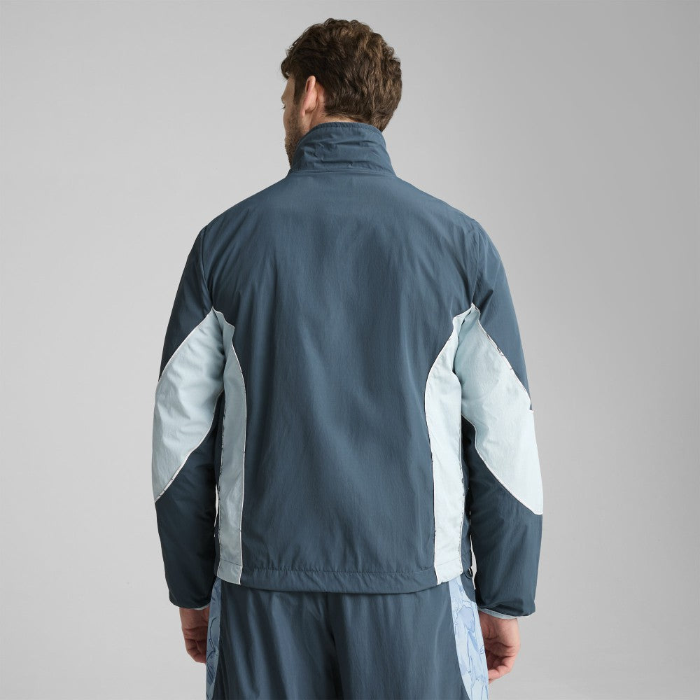 Manchester City x KidSuper 2025 FIFA Club World Cup Reversible Full-Zip Jacket Gray