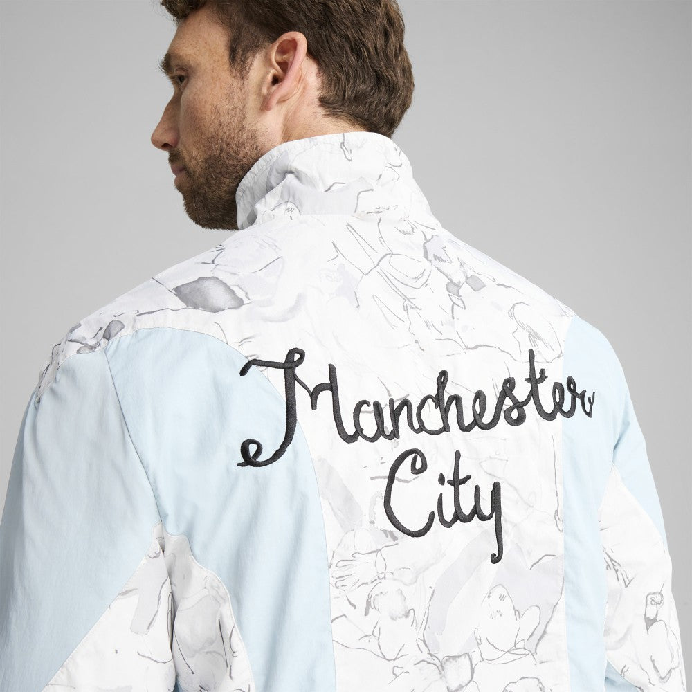 Manchester City x KidSuper 2025 FIFA Club World Cup Reversible Full-Zip Jacket Gray
