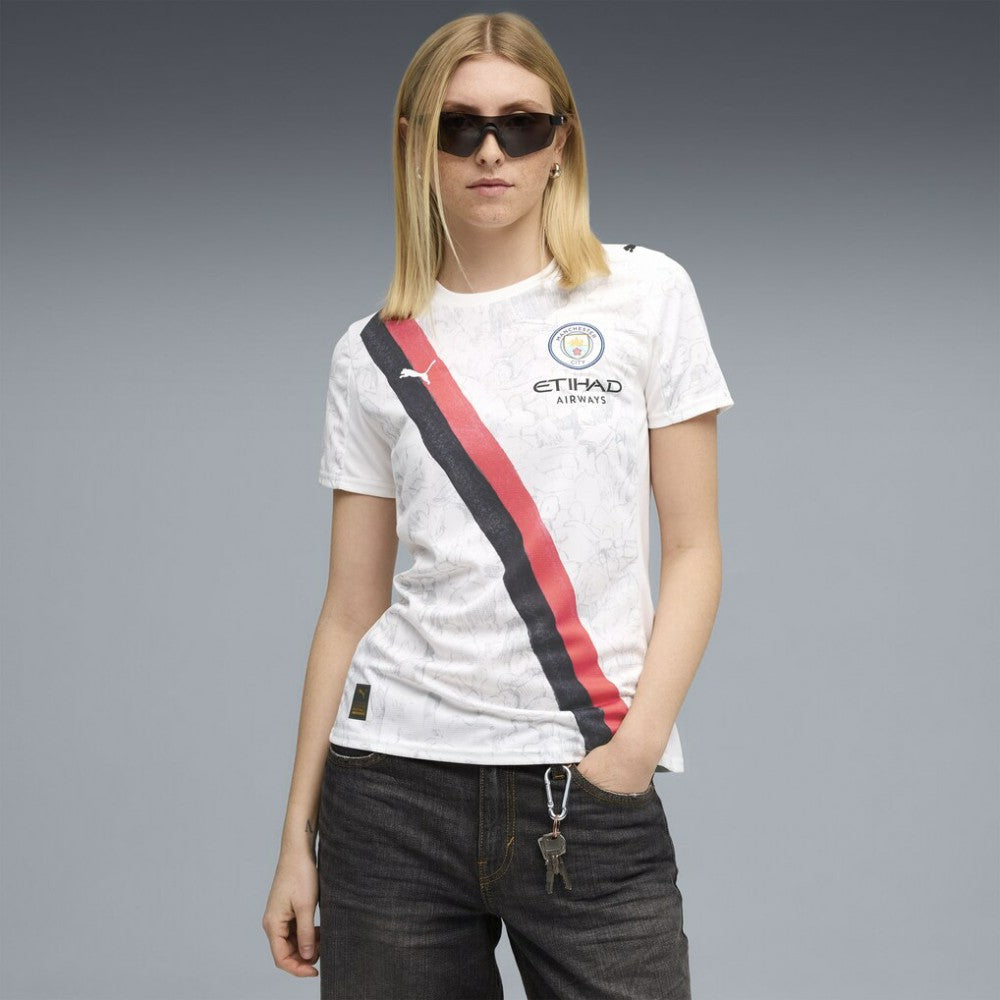 Manchester City x KidSuper Women's 2025 FIFA Club World Cup Replica Jersey White
