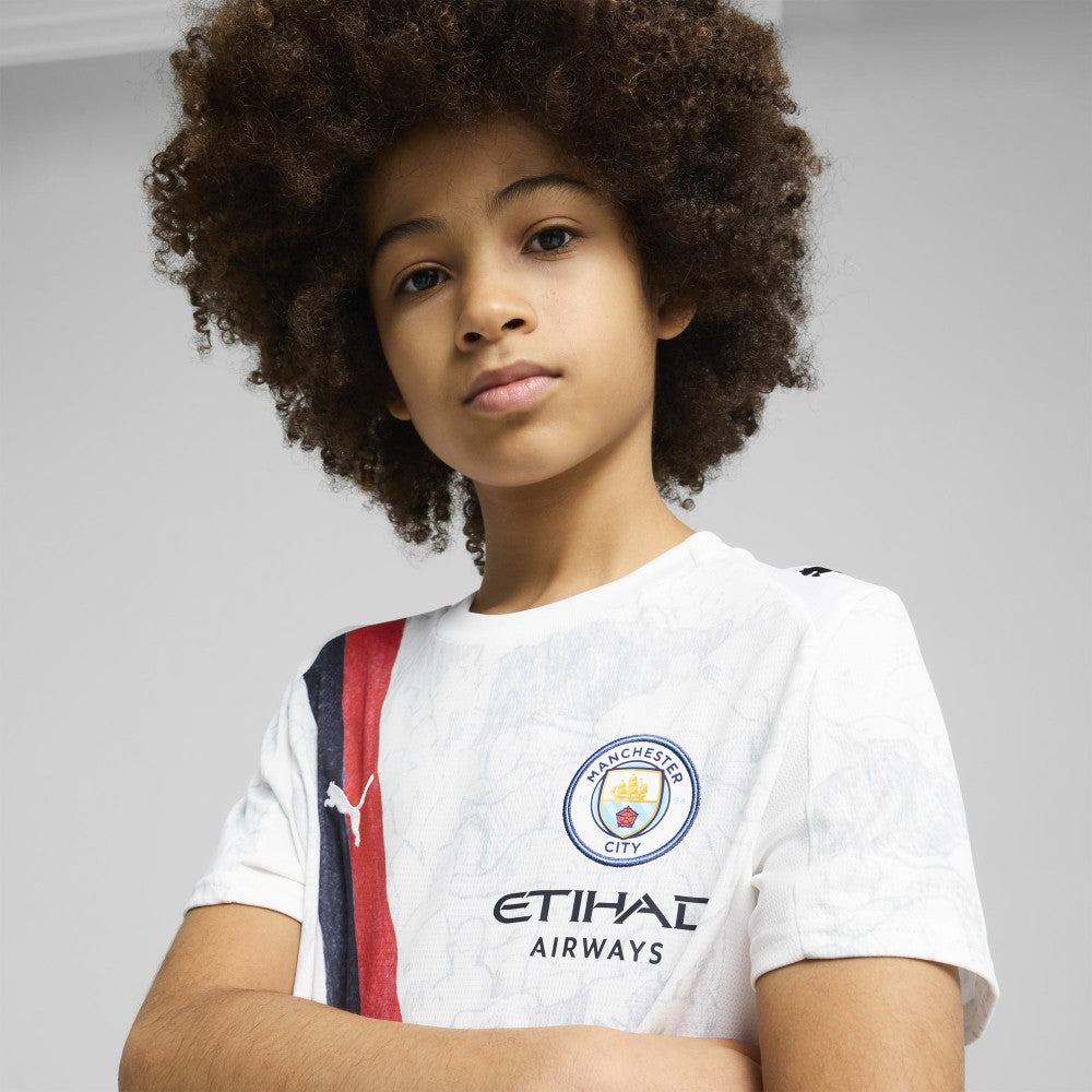 Manchester City x KidSuper Youth 2025 FIFA Club World Cup Replica Jersey White