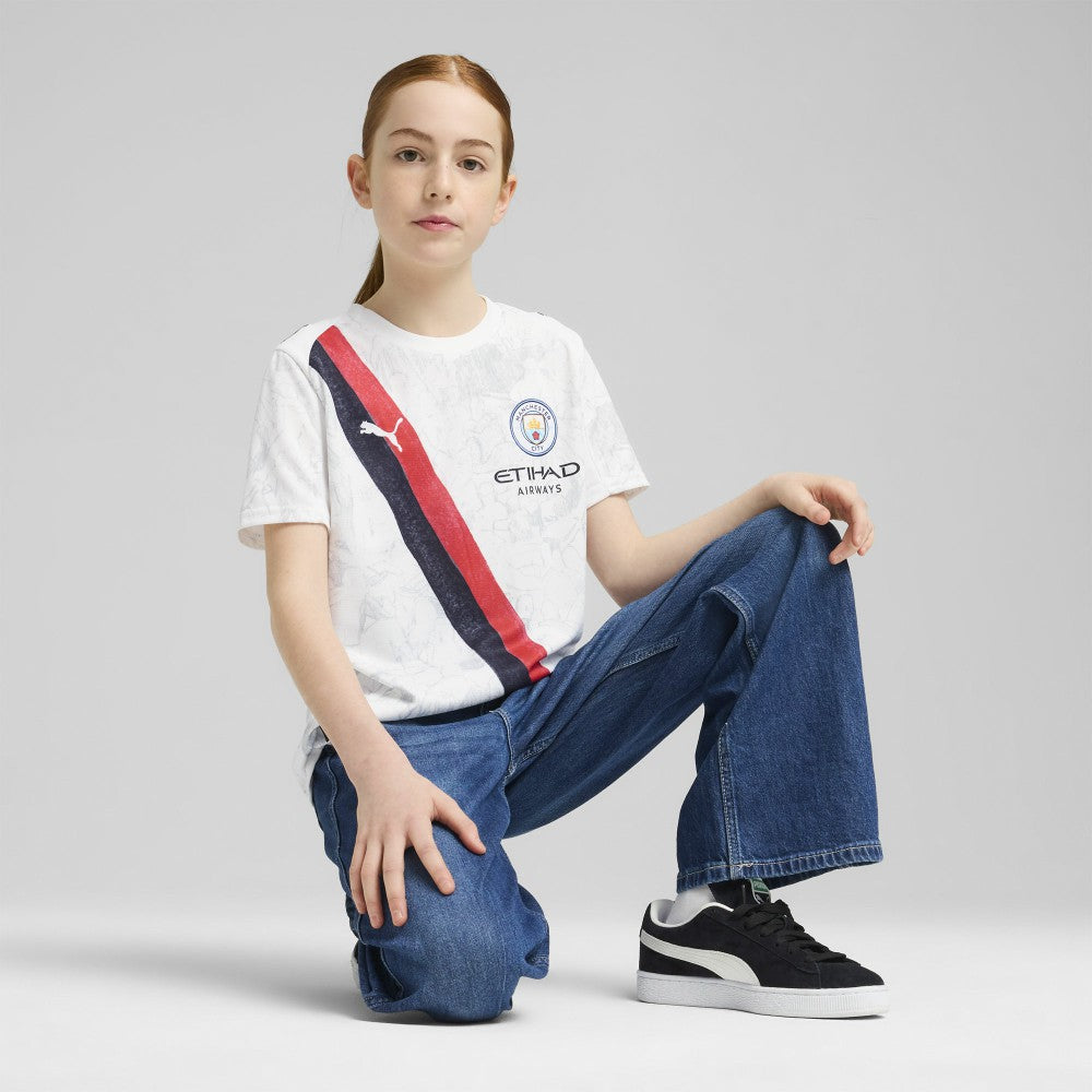 Manchester City x KidSuper Youth 2025 FIFA Club World Cup Replica Jersey White