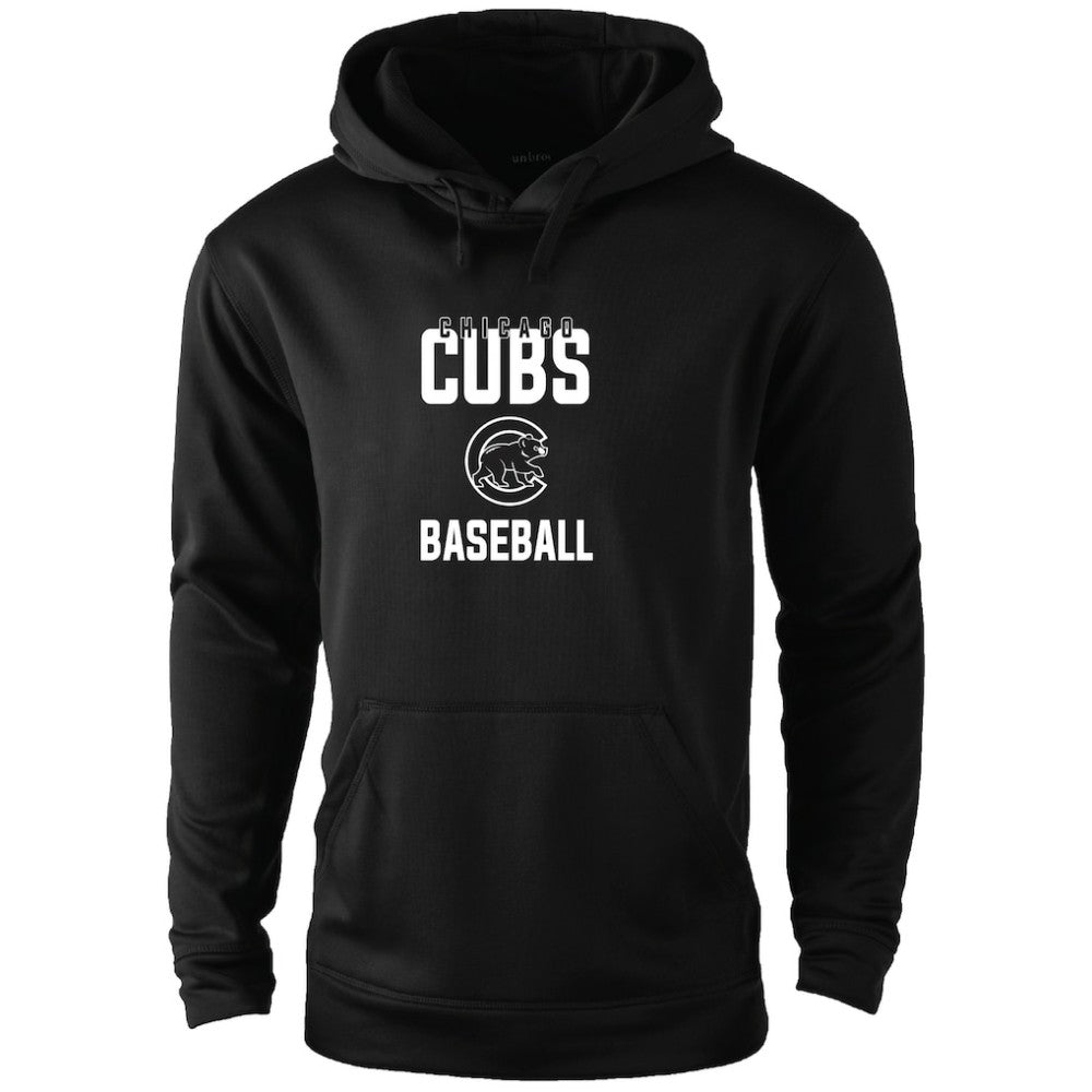 Chicago Cubs Dunbrooke Champion Pullover Hoodie - Black Hoodies