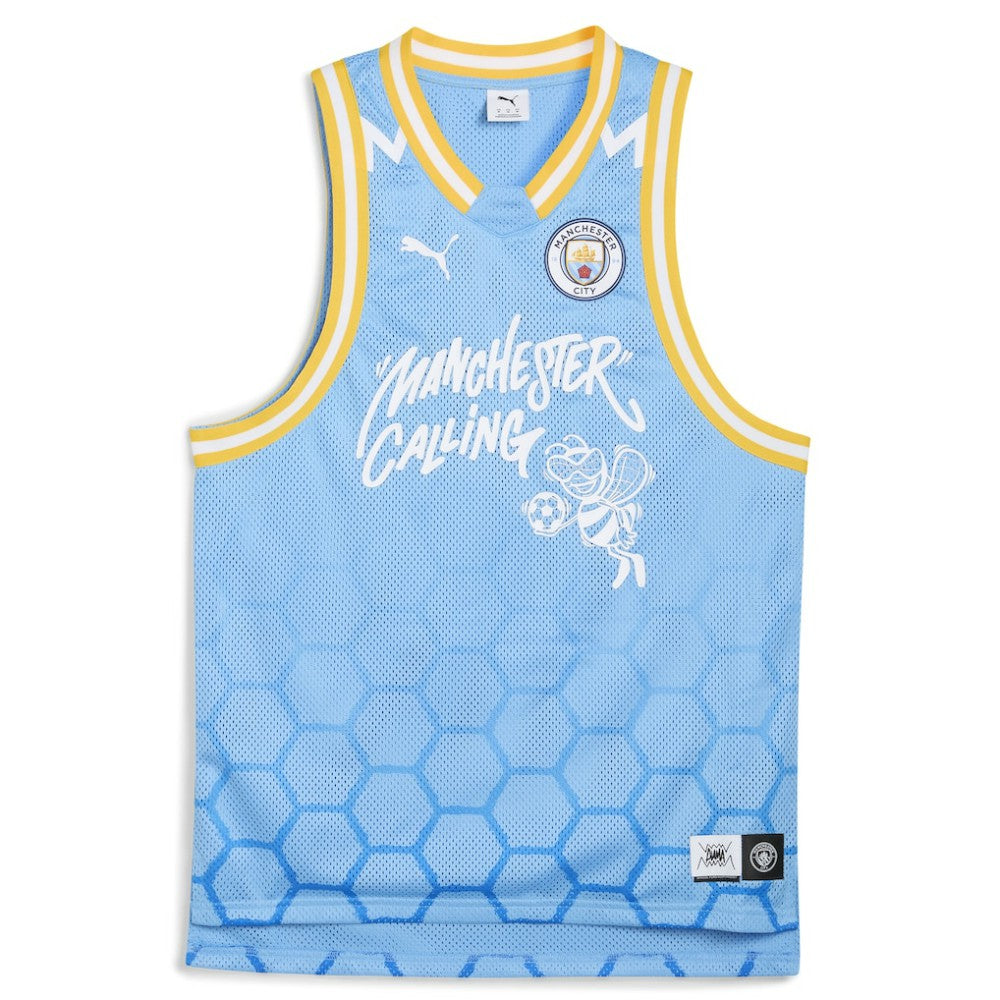 Manchester City 2025 FIFA Club World Cup dryCELL Basketball Jersey Light Blue