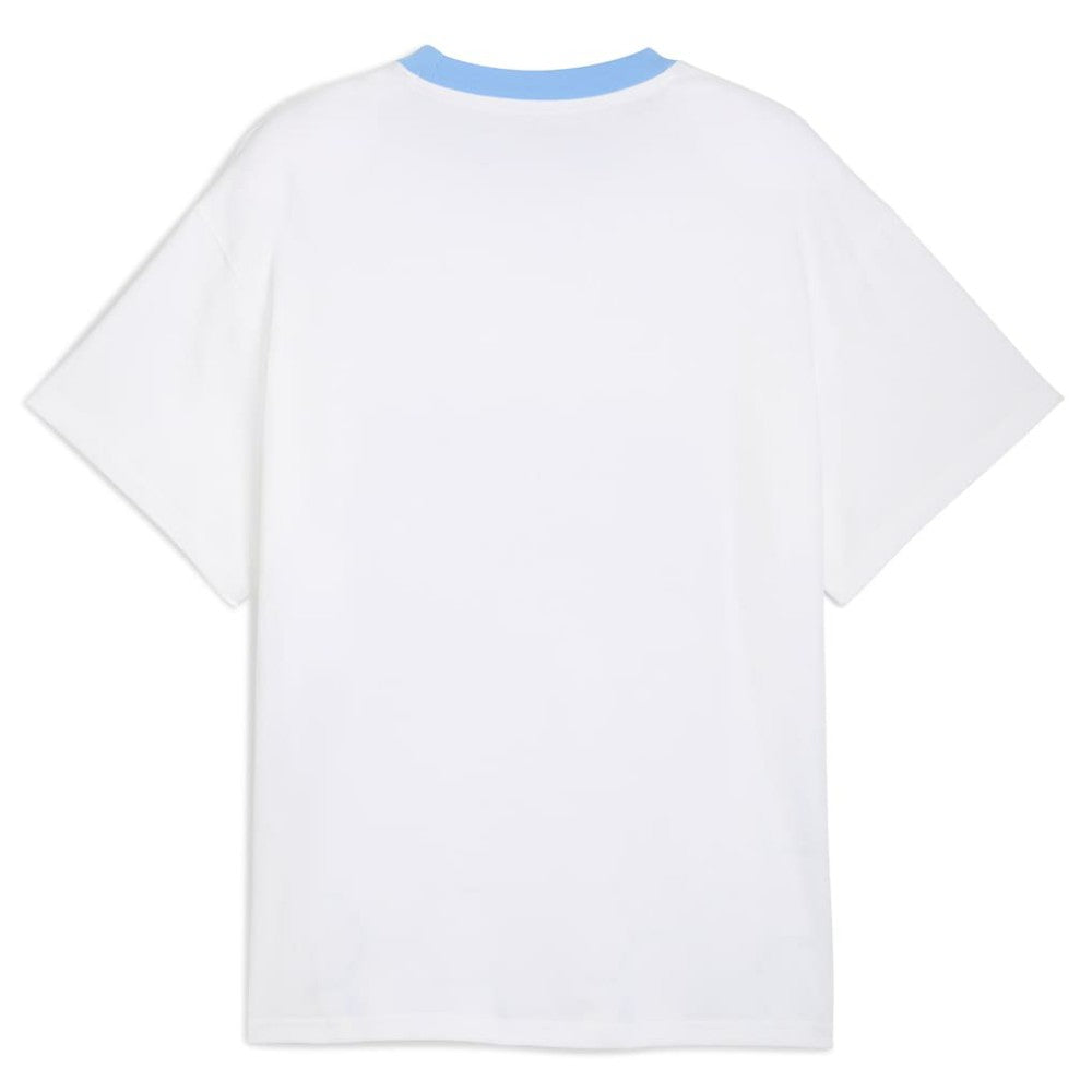 Manchester City 2025 FIFA Club World Cup Hoops T-Shirt White