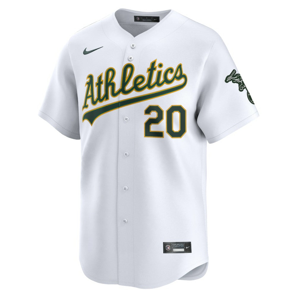Zack Gelof Athletics Nike Home Limited Player Jersey - White Jerseys