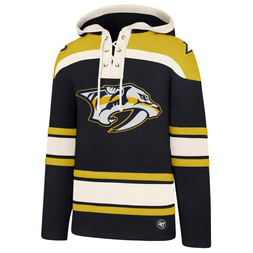 NHL Nashville Predators '47 Superior Lacer Hoodie - Black