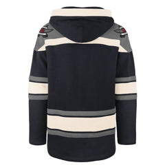NHL Winnipeg Jets '47 Superior Lacer Hoodie - Navy