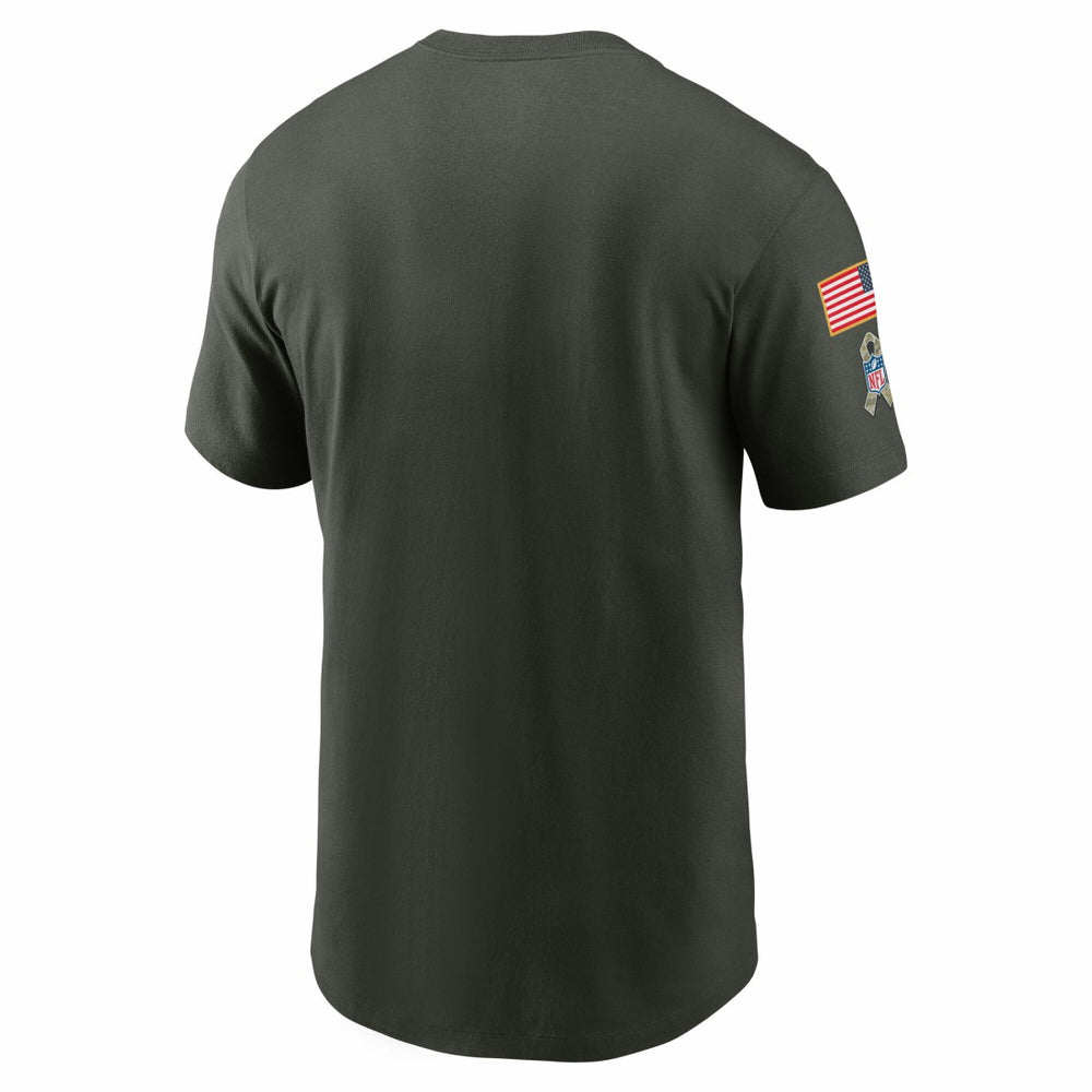 Tennessee Titans 2025 Salute to Service Sideline Primary Edge Dri-FIT T-Shirt Forest Green