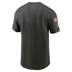 Pittsburgh Steelers 2025 Salute to Service Sideline Primary Edge Dri-FIT T-Shirt Forest Green