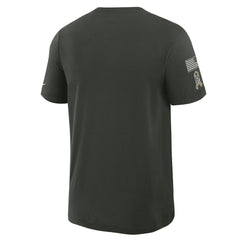 Philadelphia Eagles 2025 Salute to Service Sideline Slub Dri-FIT T-Shirt Dark Green