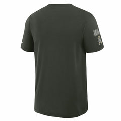 Detroit Lions 2025 Salute to Service Sideline Slub Dri-FIT T-Shirt Dark Green