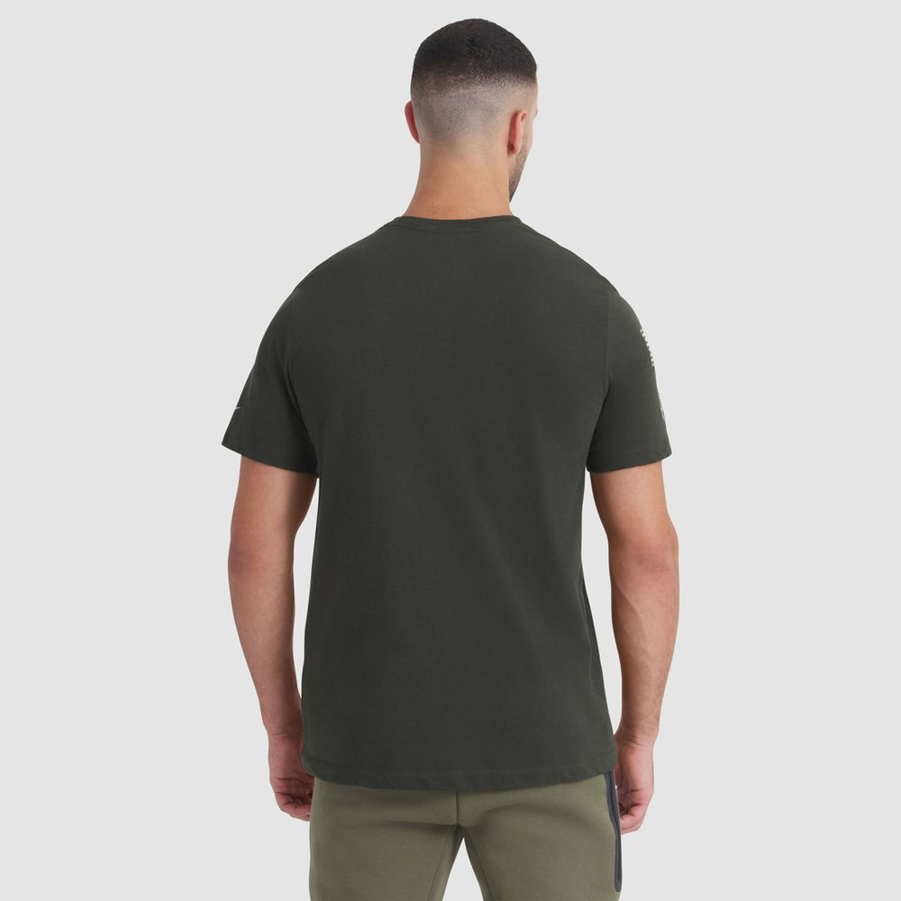 Denver Broncos 2025 Salute to Service Sideline Slub Dri-FIT T-Shirt Forest Green
