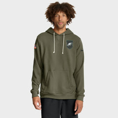 Philadelphia Eagles 2025 Salute to Service Sideline Standard Issue Dri-FIT Hoodie Olive