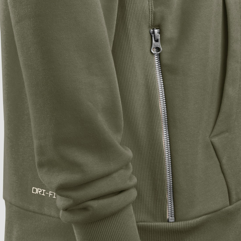Tennessee Titans 2025 Salute to Service Sideline Standard Issue Dri-FIT Hoodie Olive