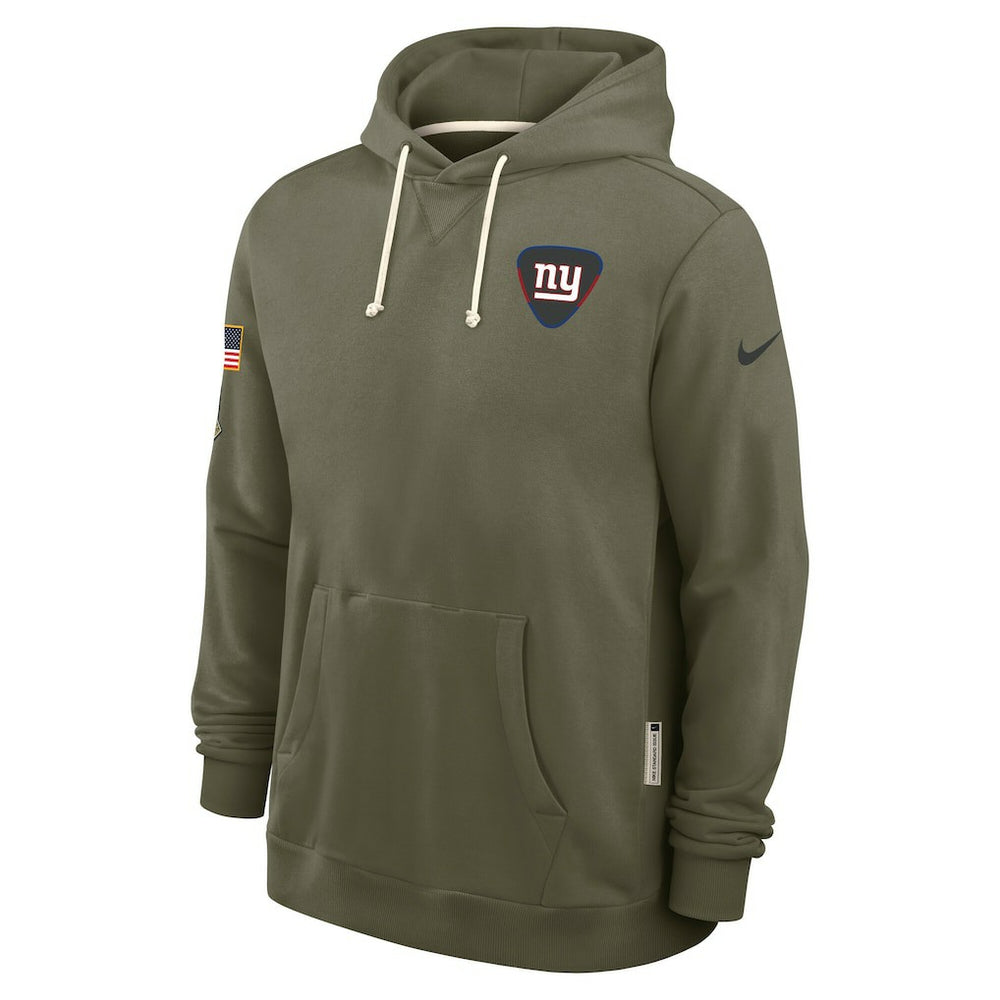 New York Giants 2025 Salute to Service Sideline Standard Issue Dri-FIT Hoodie Olive