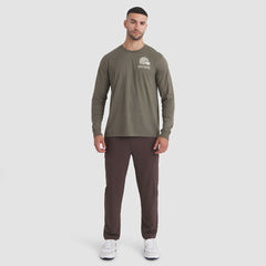 Cleveland Browns 2025 Salute to Service Sideline Long Sleeve T-Shirt Olive