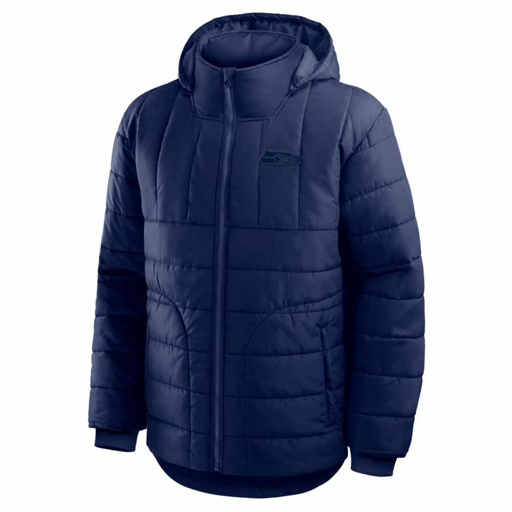 Seattle Seahawks Full-Zip Hooded Jacket College Navy