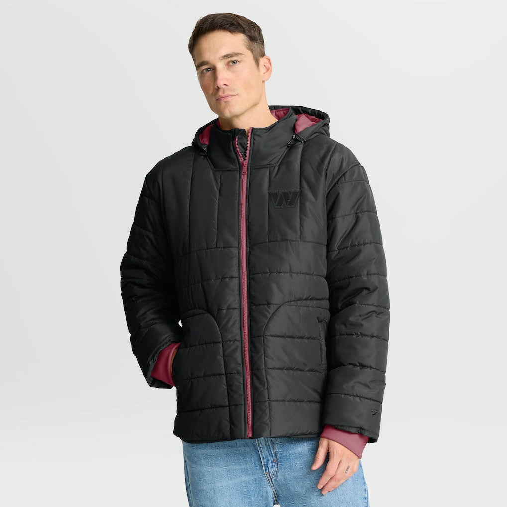 Washington Commanders Full-Zip Hooded Jacket Black