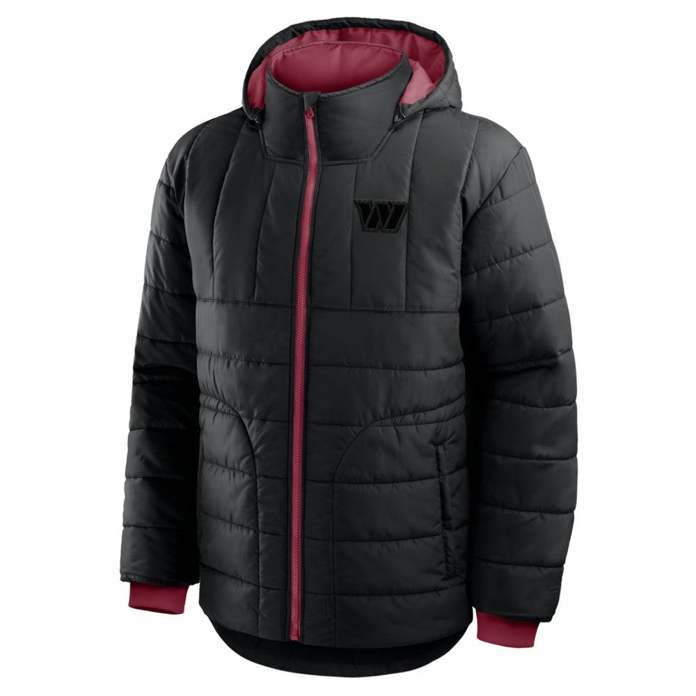 Washington Commanders Full-Zip Hooded Jacket Black