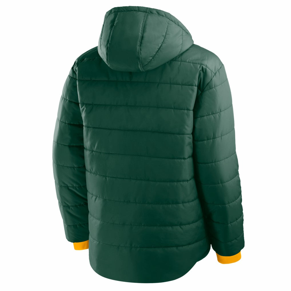 Green Bay Packers Full-Zip Hooded Jacket Green
