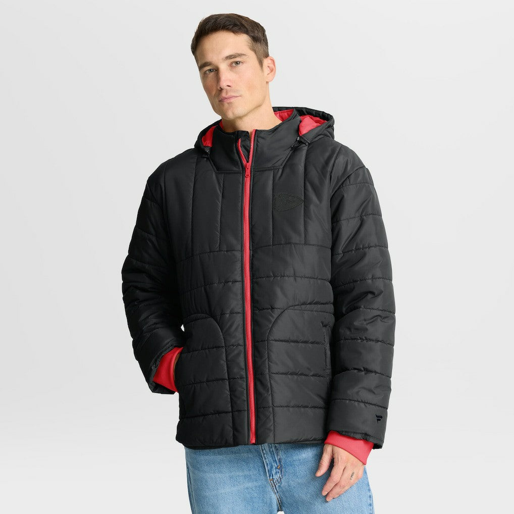 Kansas City Chiefs Full-Zip Hooded Jacket Black