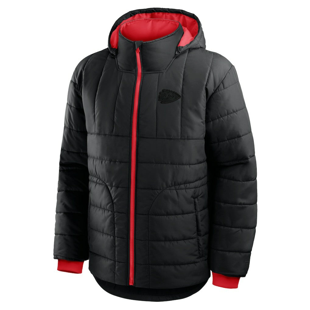 Kansas City Chiefs Full-Zip Hooded Jacket Black