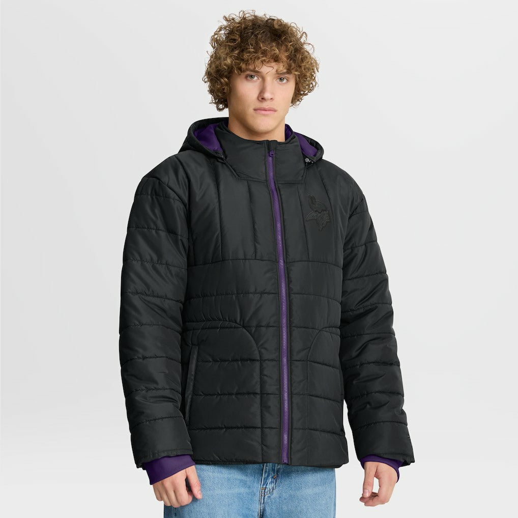 Minnesota Vikings Full-Zip Hooded Jacket Black