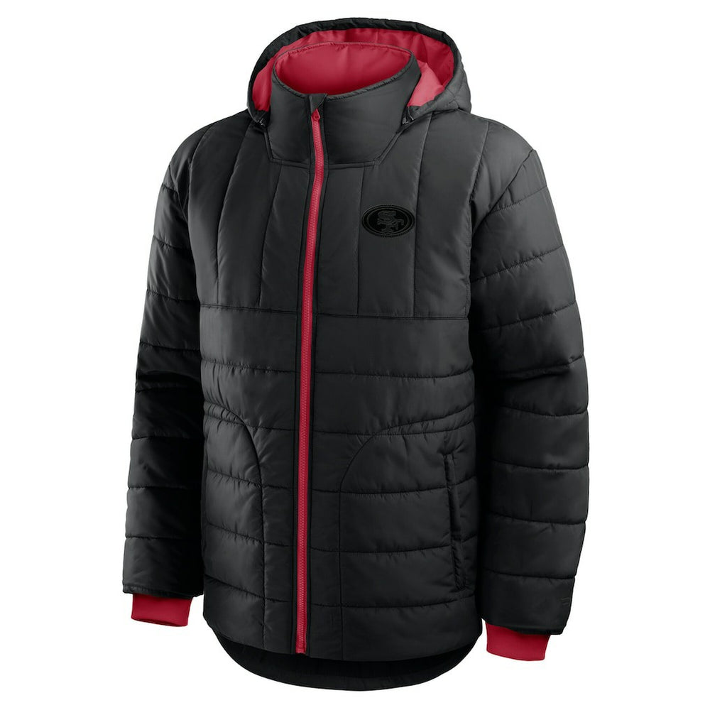 San Francisco 49ers Full-Zip Hooded Jacket Black