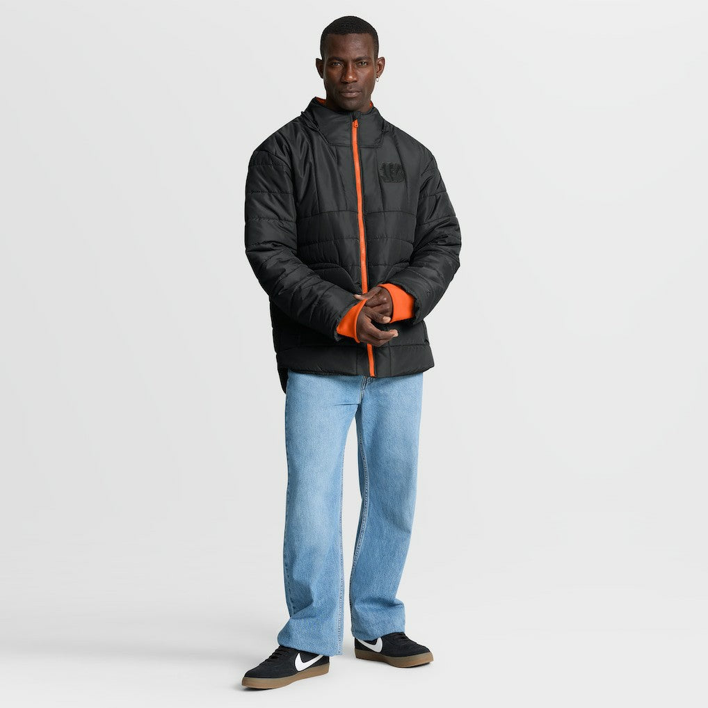 Cincinnati Bengals Full-Zip Hooded Jacket Black